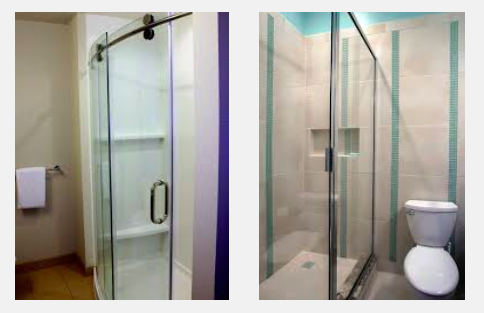 glass shower doors